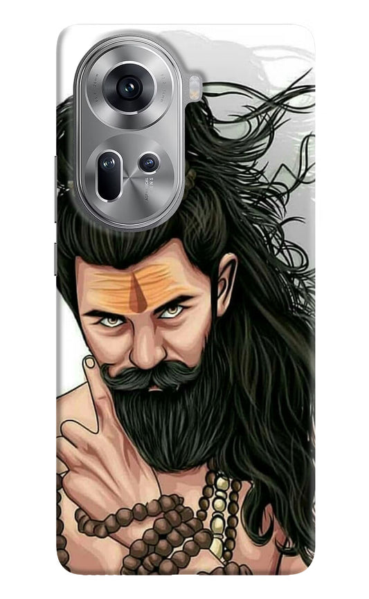 Mahadev Oppo Reno11 Hard Case Back Cover by Casekaro
