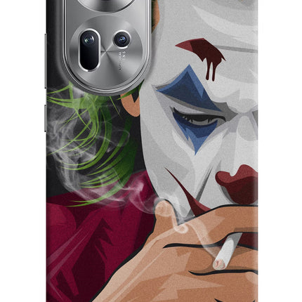 Joker Smoking Oppo Reno11 Hard Case Back Cover by Casekaro
