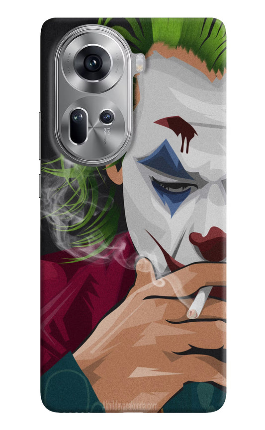 Joker Smoking Oppo Reno11 Hard Case Back Cover by Casekaro