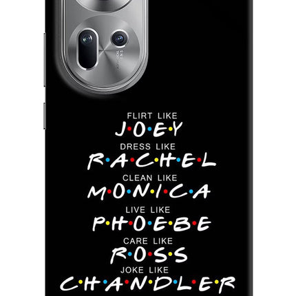 FRIENDS Character Oppo Reno11 Hard Case Back Cover by Casekaro