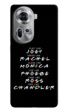 FRIENDS Character Oppo Reno11 Hard Case Back Cover by Casekaro