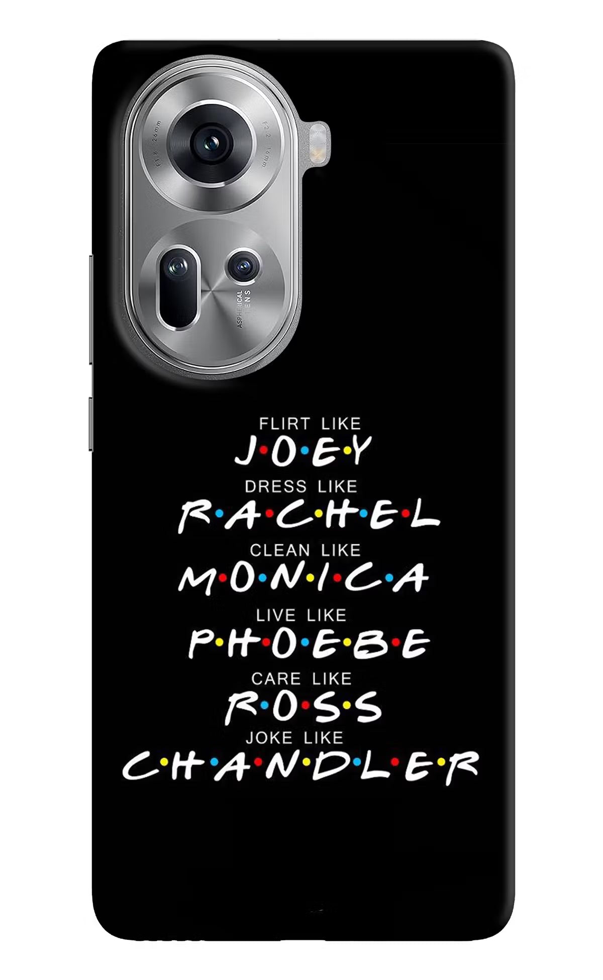 FRIENDS Character Oppo Reno11 Hard Case Back Cover by Casekaro