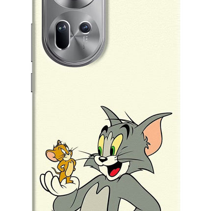 Tom & Jerry Oppo Reno11 Hard Case Back Cover by Casekaro