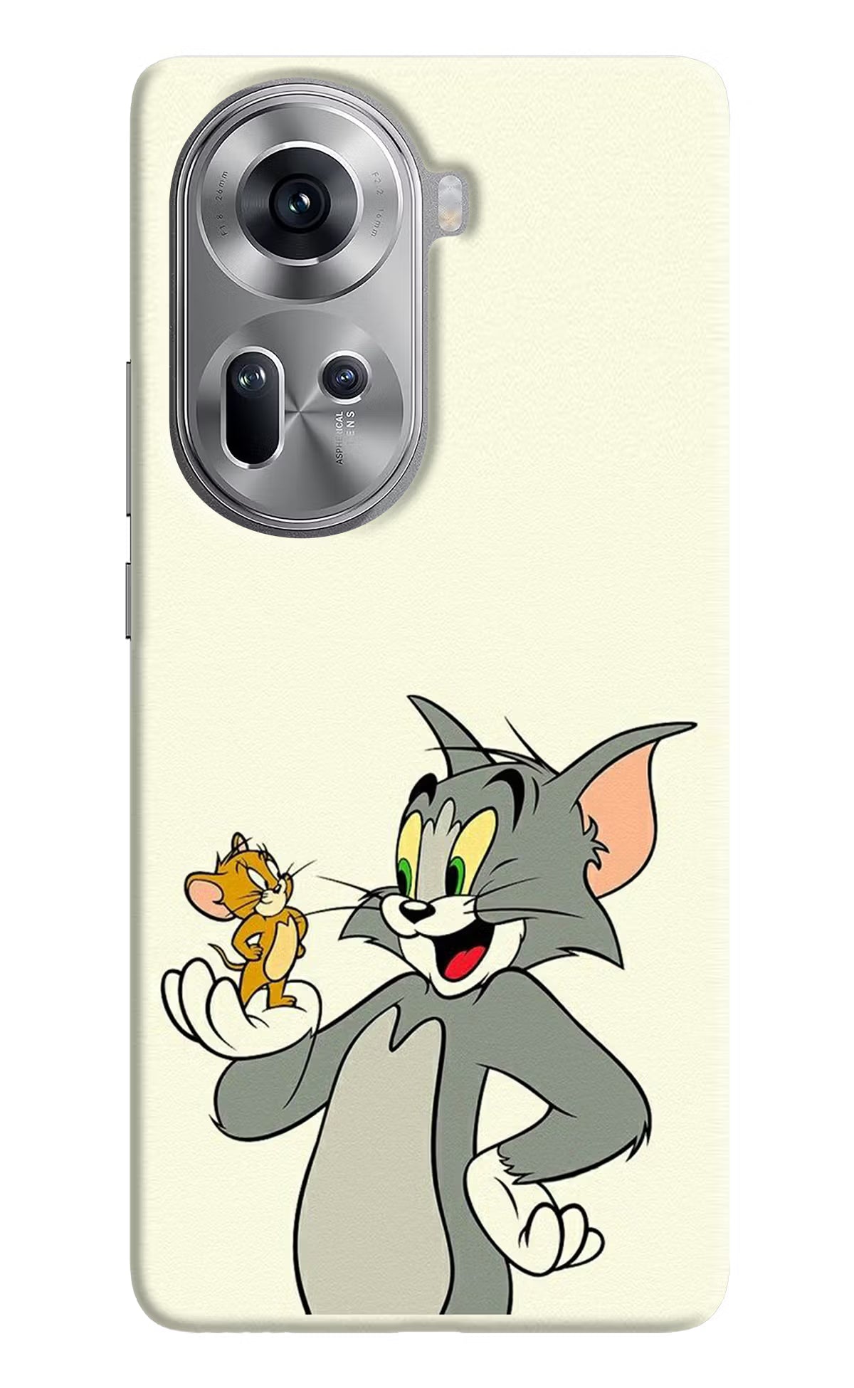 Tom & Jerry Oppo Reno11 Hard Case Back Cover by Casekaro