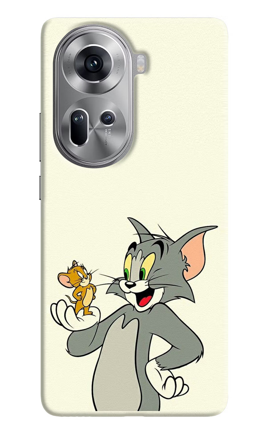 Tom & Jerry Oppo Reno11 Back Cover, Hard case