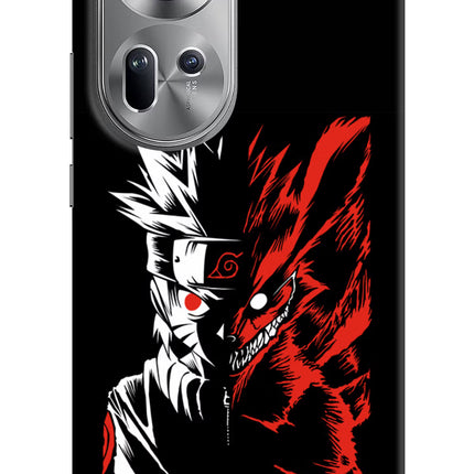 Naruto Two Face Oppo Reno11 Hard Case Back Cover by Casekaro