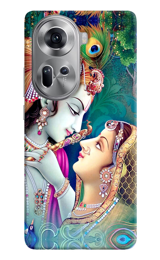 Lord Radha Krishna Oppo Reno11 Hard Case Back Cover by Casekaro