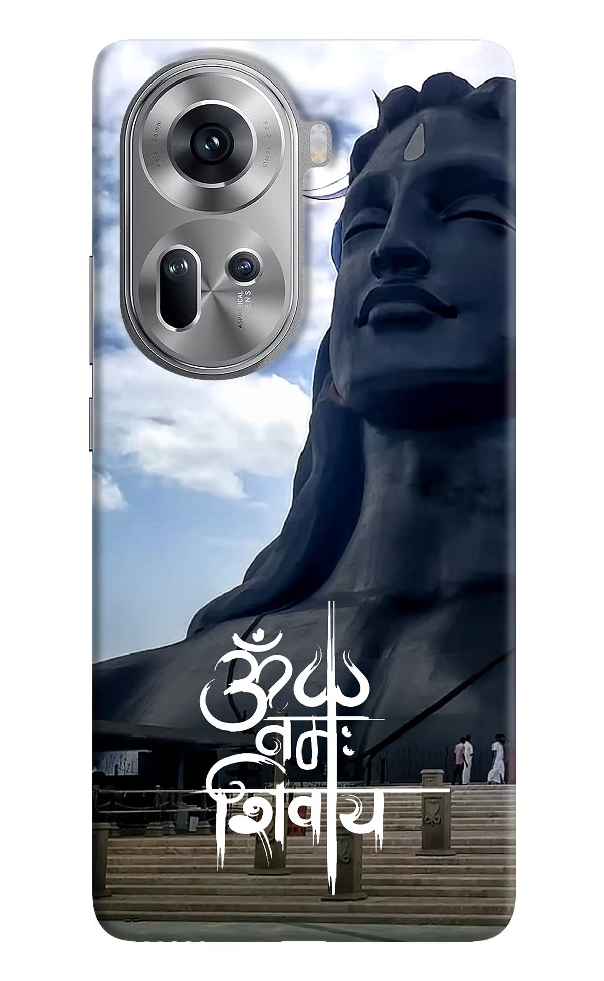 Om Namah Shivay Oppo Reno11 Hard Case Back Cover by Casekaro