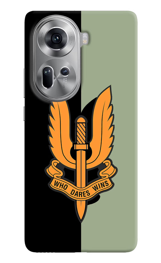 Balidan Logo Oppo Reno11 Hard Case Back Cover by Casekaro