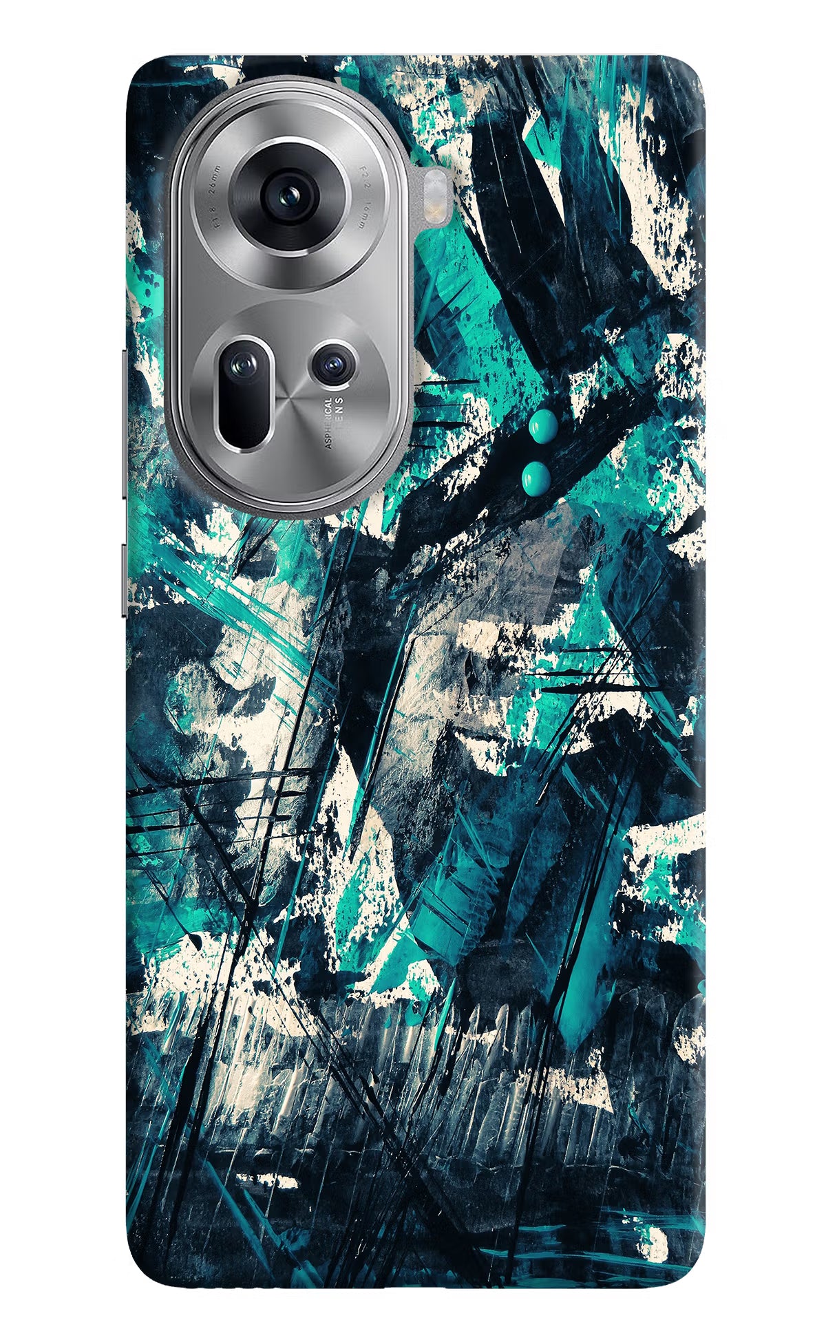 Artwork Oppo Reno11 Hard Case Back Cover by Casekaro