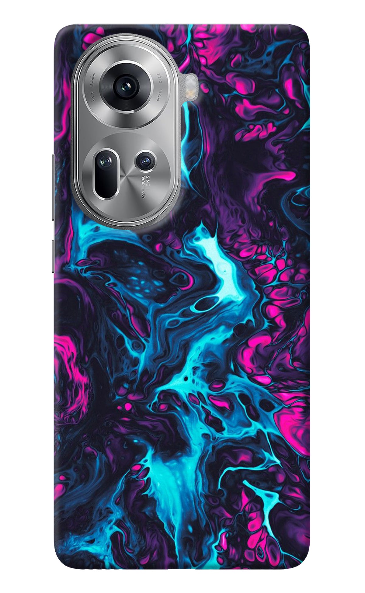 Abstract Oppo Reno11 Back Cover