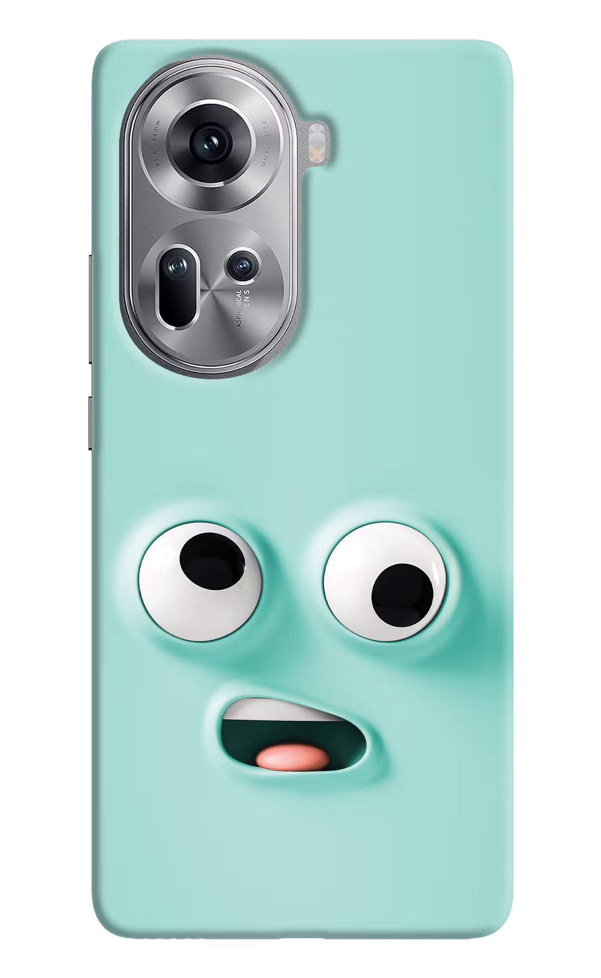 Funny Cartoon Oppo Reno11 Hard Case Back Cover by Casekaro