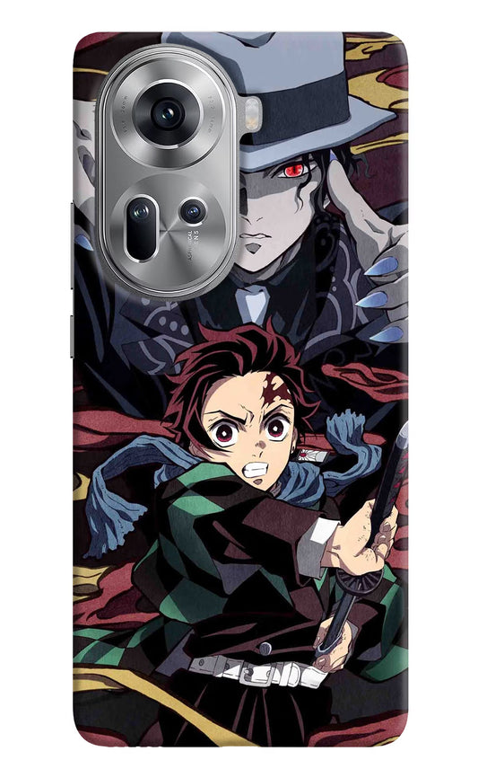 Demon Slayer Oppo Reno11 Hard Case Back Cover by Casekaro