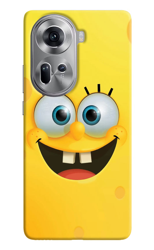 Sponge 1 Oppo Reno11 Hard Case Back Cover by Casekaro
