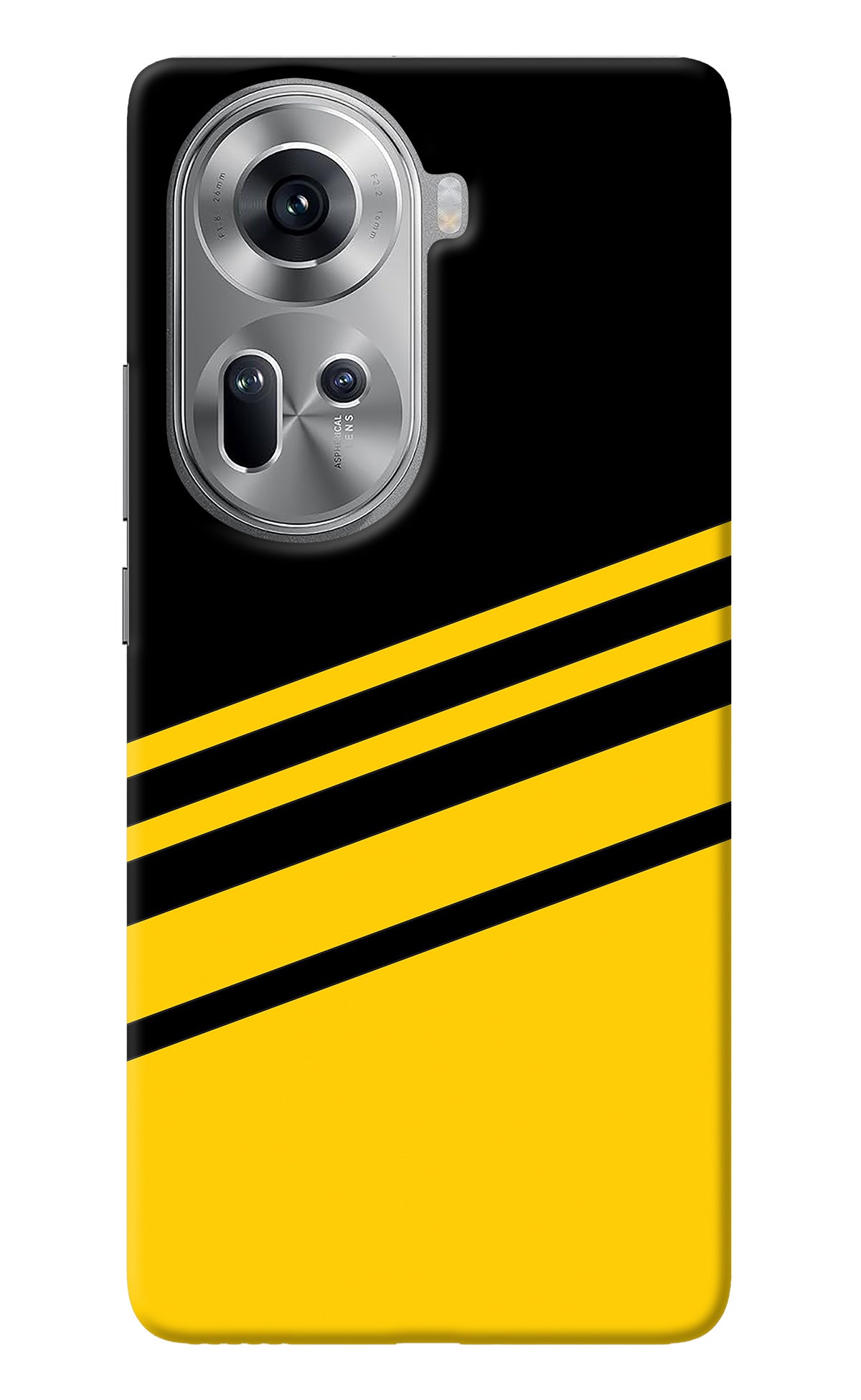 Yellow Shades Oppo Reno11 Back Cover