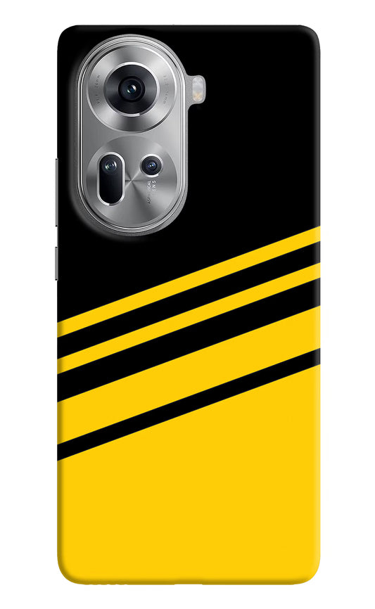 Yellow Shades Oppo Reno11 Hard Case Back Cover by Casekaro