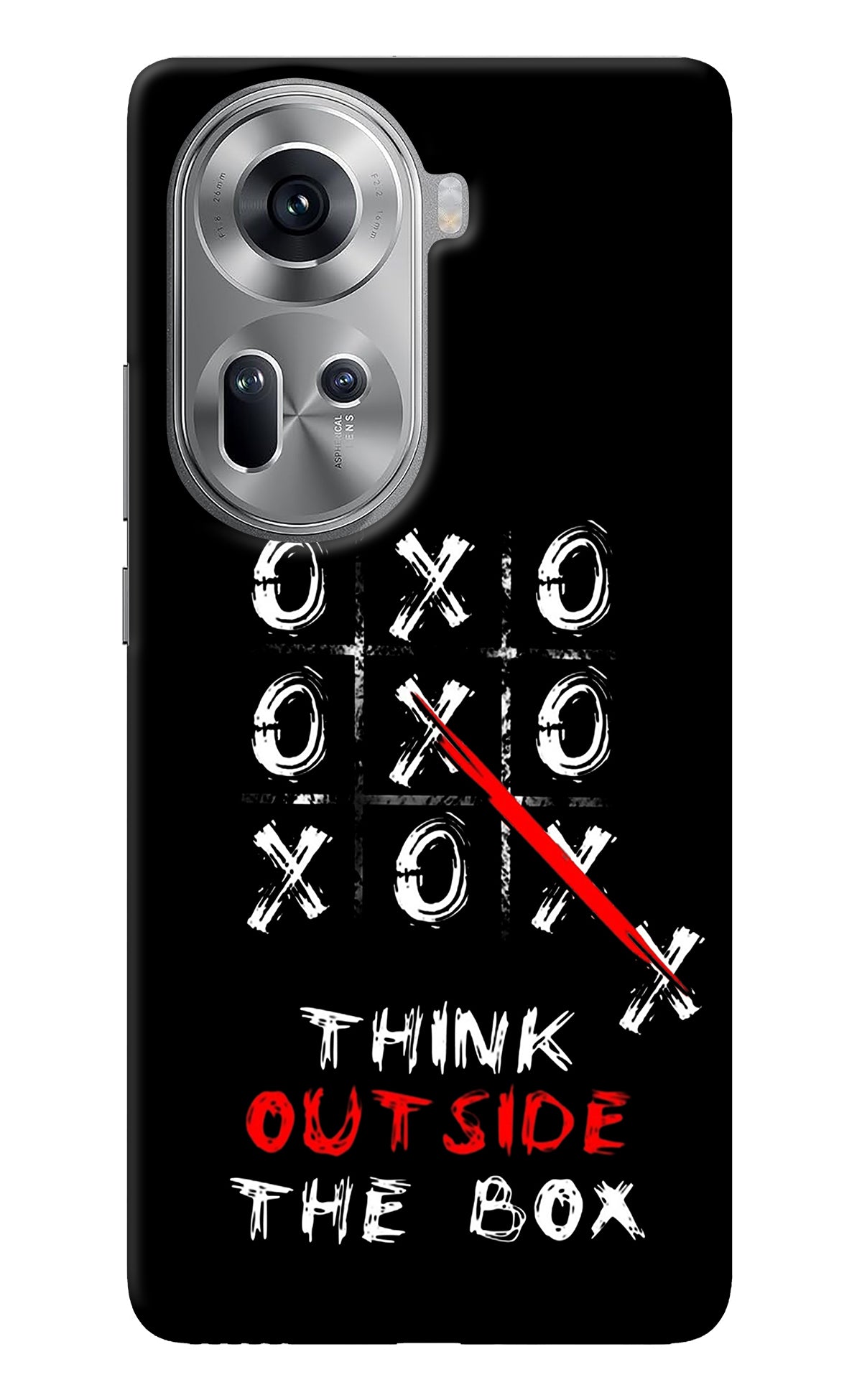 Think out of the BOX Oppo Reno11 Back Cover