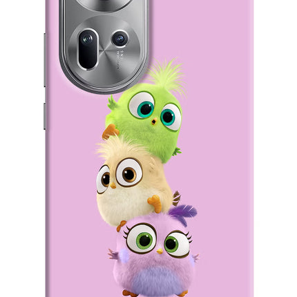 Cute Little Birds Oppo Reno11 Hard Case Back Cover by Casekaro