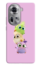 Cute Little Birds Oppo Reno11 Hard Case Back Cover by Casekaro