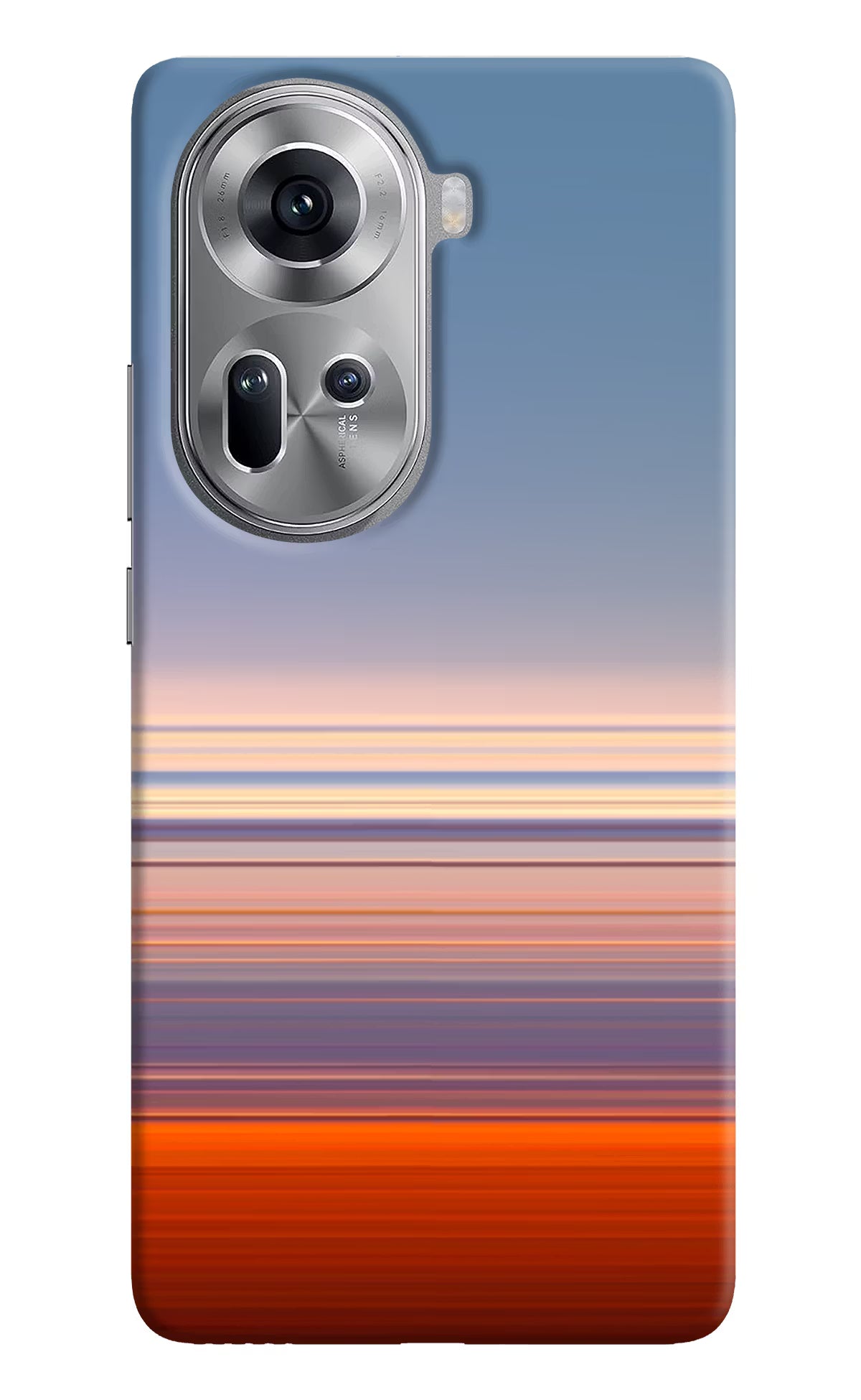 Morning Colors Oppo Reno11 Hard Case Back Cover by Casekaro