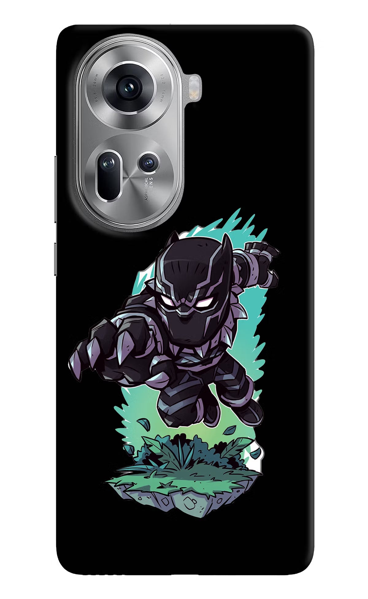 Black Panther Oppo Reno11 Hard Case Back Cover by Casekaro