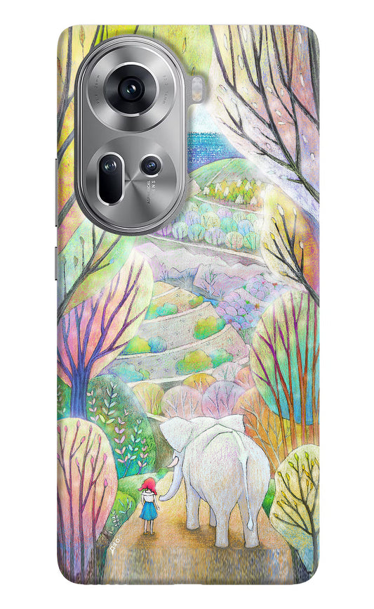 Nature Painting Oppo Reno11 Hard Case Back Cover by Casekaro