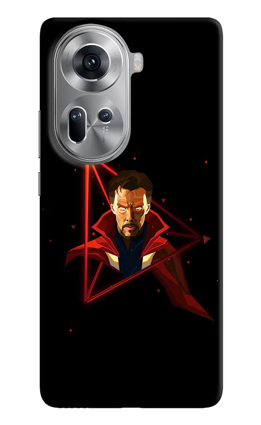 Doctor Ordinary Oppo Reno11 Hard Case Back Cover by Casekaro