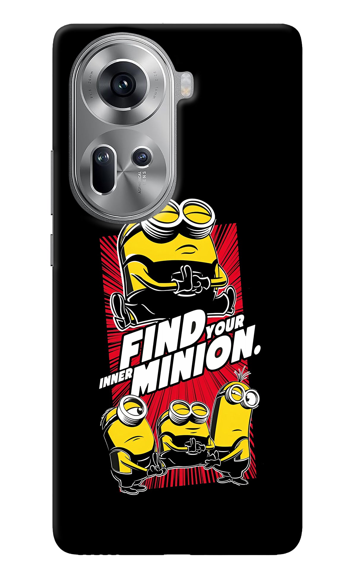 Find your inner Minion Oppo Reno11 Back Cover