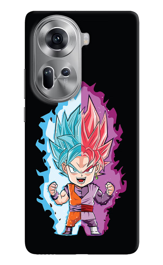 Chota Goku Oppo Reno11 Hard Case Back Cover by Casekaro