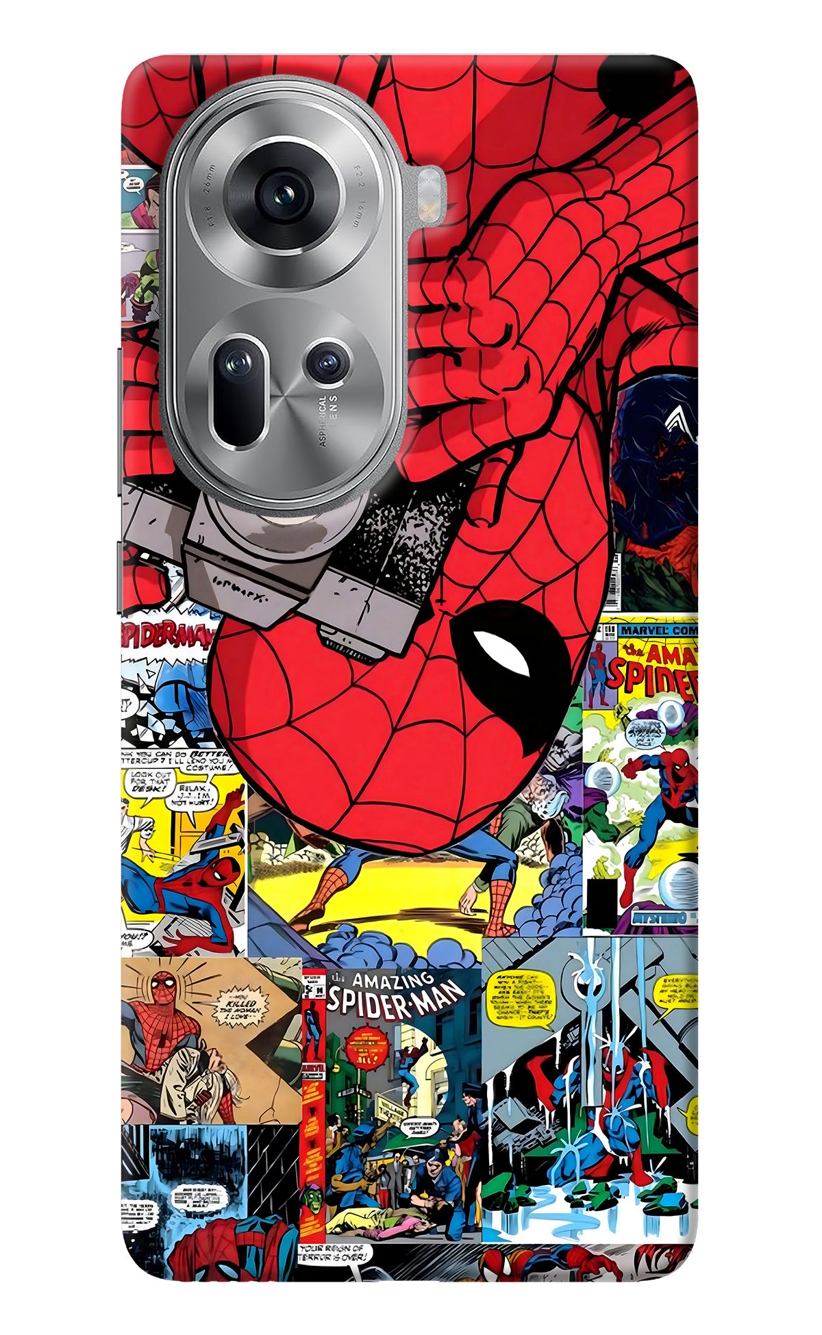 Spider Man Oppo Reno11 Back Cover