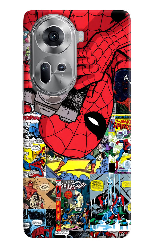 Spider Man Oppo Reno11 Hard Case Back Cover by Casekaro