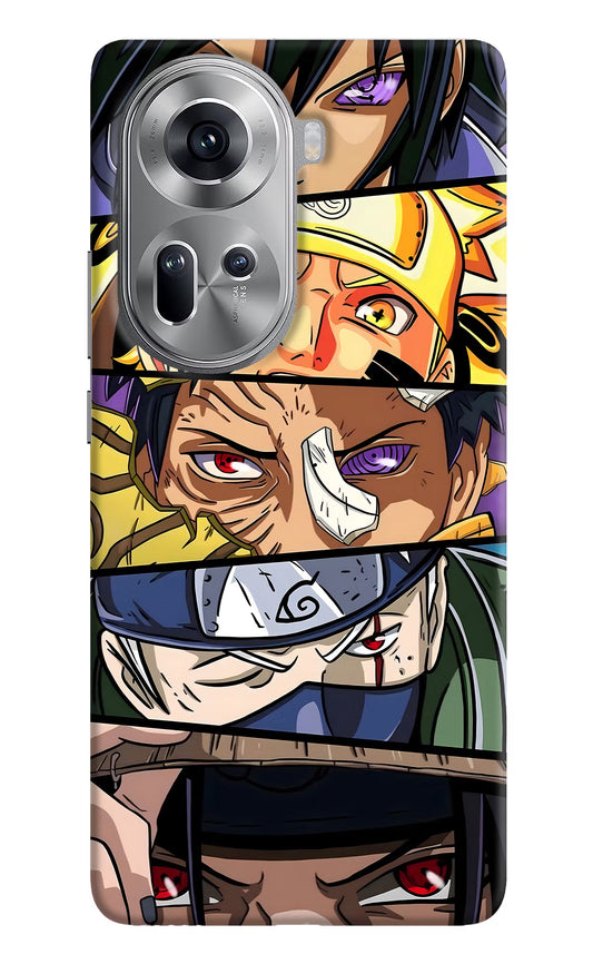 Naruto Character Oppo Reno11 Hard Case Back Cover by Casekaro