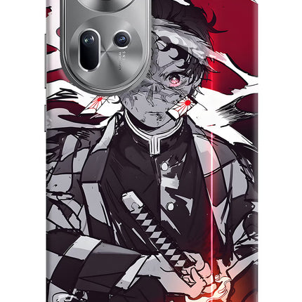 Demon Slayer Oppo Reno11 Hard Case Back Cover by Casekaro