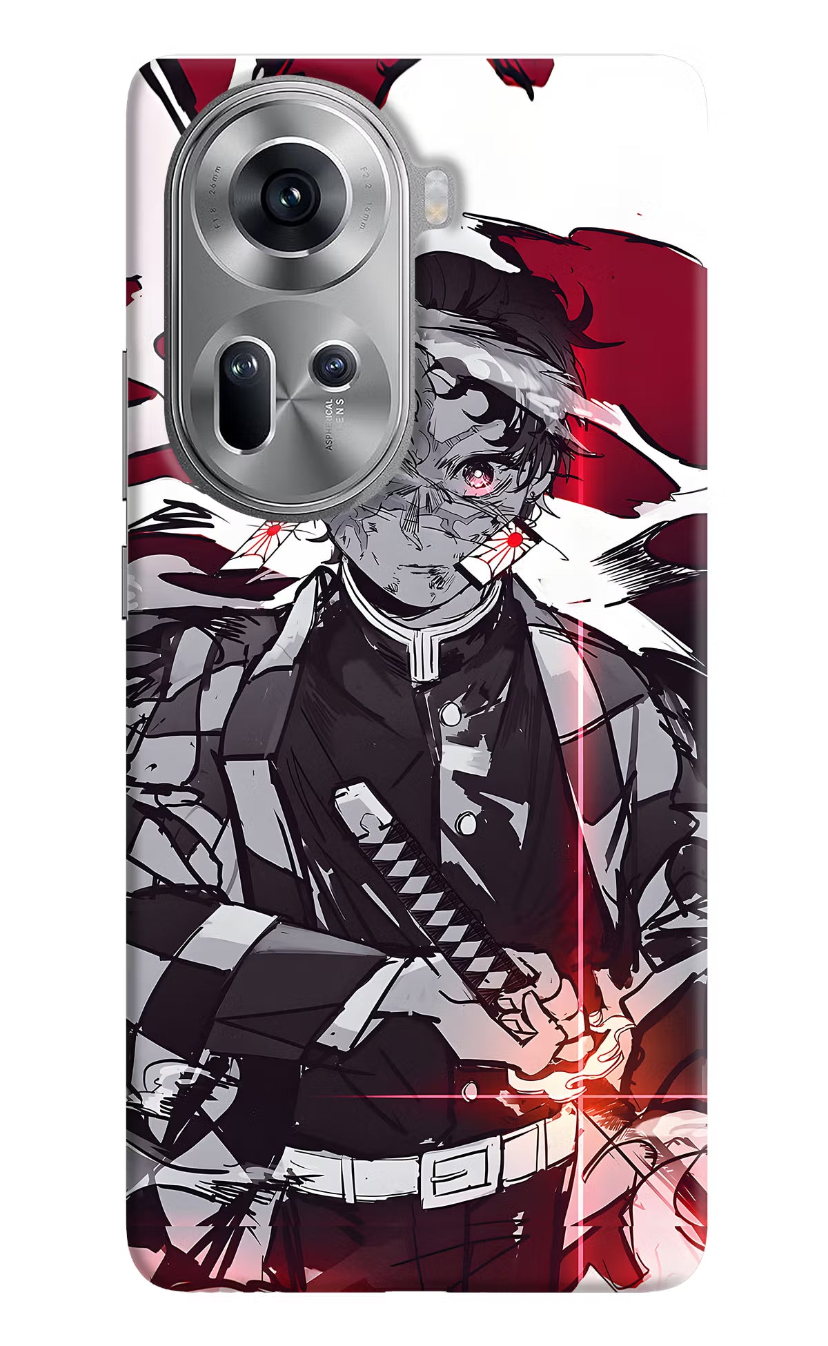 Demon Slayer Oppo Reno11 Hard Case Back Cover by Casekaro