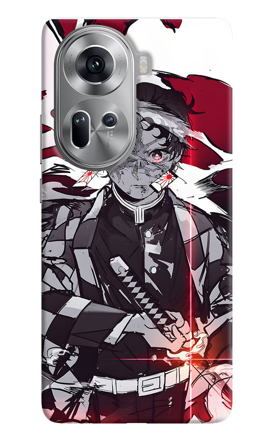 Demon Slayer Oppo Reno11 Hard Case Back Cover by Casekaro