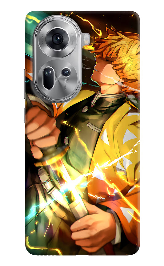 Demon Slayer Oppo Reno11 Hard Case Back Cover by Casekaro