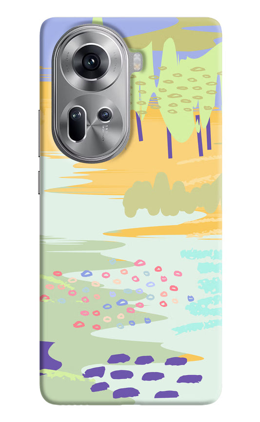 Scenery Oppo Reno11 Hard Case Back Cover by Casekaro