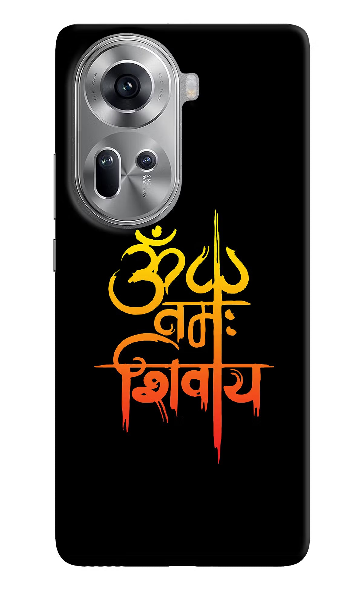 Om Namah Shivay Oppo Reno11 Hard Case Back Cover by Casekaro