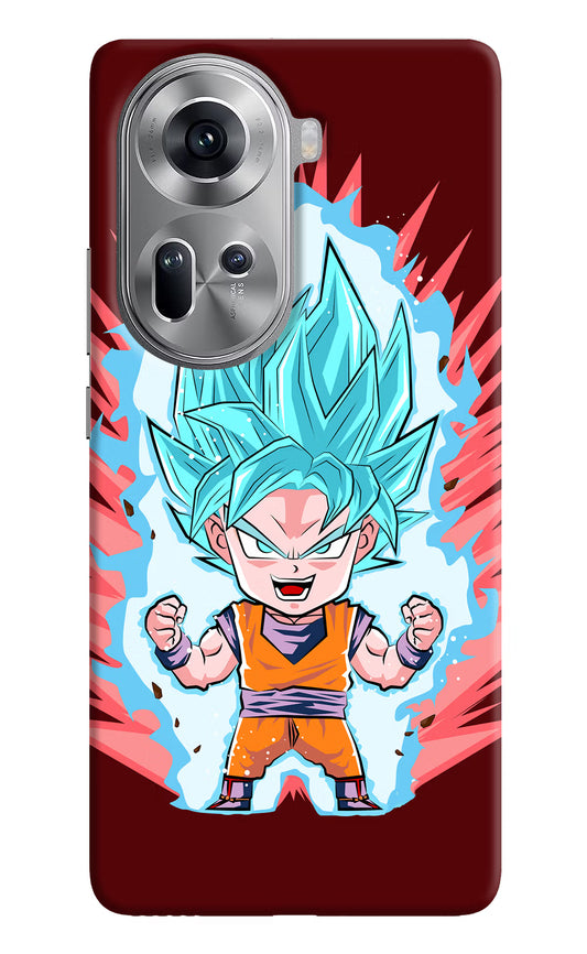 Goku Little Oppo Reno11 Hard Case Back Cover by Casekaro