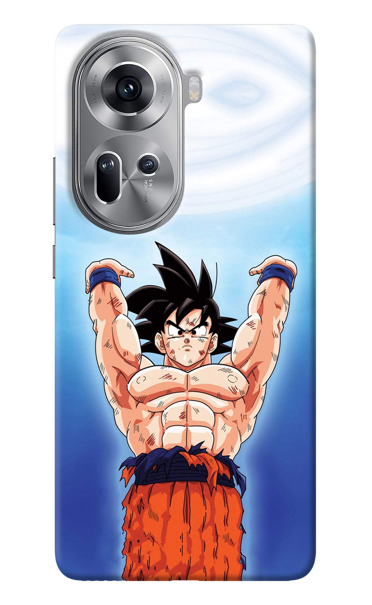 Goku Power Oppo Reno11 Back Cover