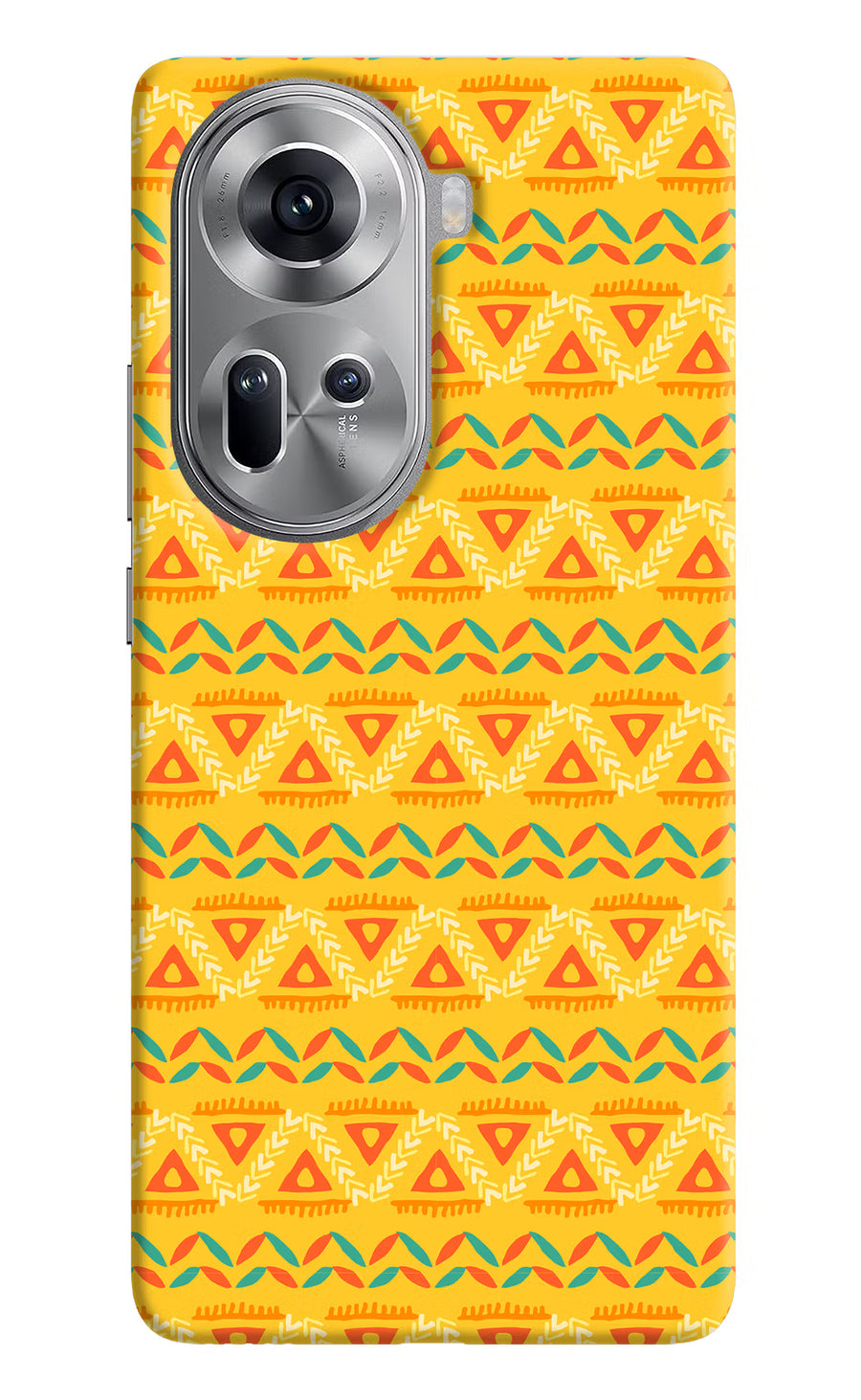 Tribal Pattern Oppo Reno11 Back Cover, Hard case
