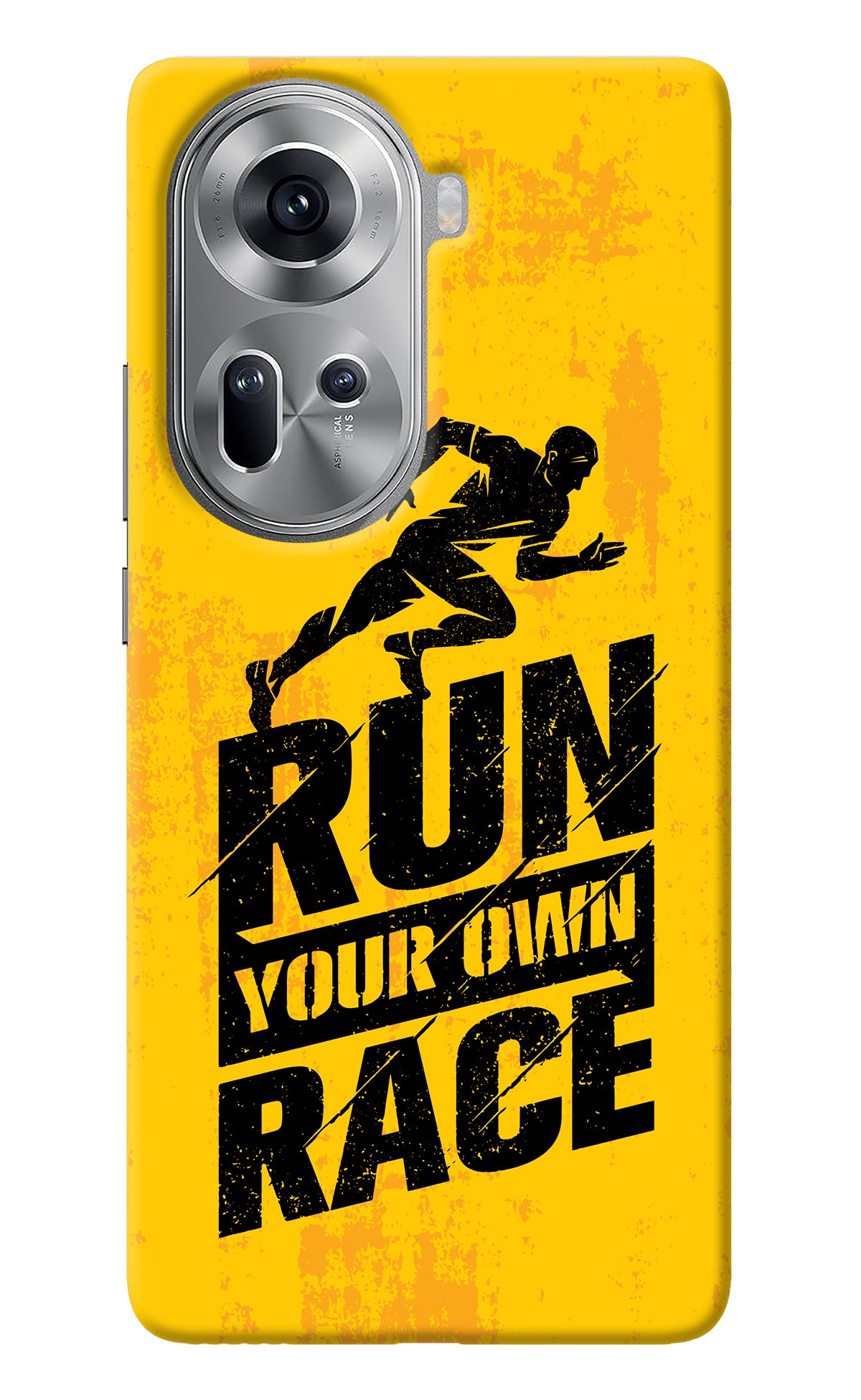 Run Your Own Race Oppo Reno11 Back Cover