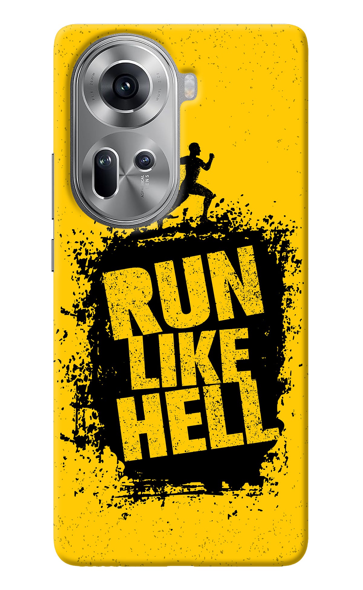 Run Like Hell Oppo Reno11 Back Cover