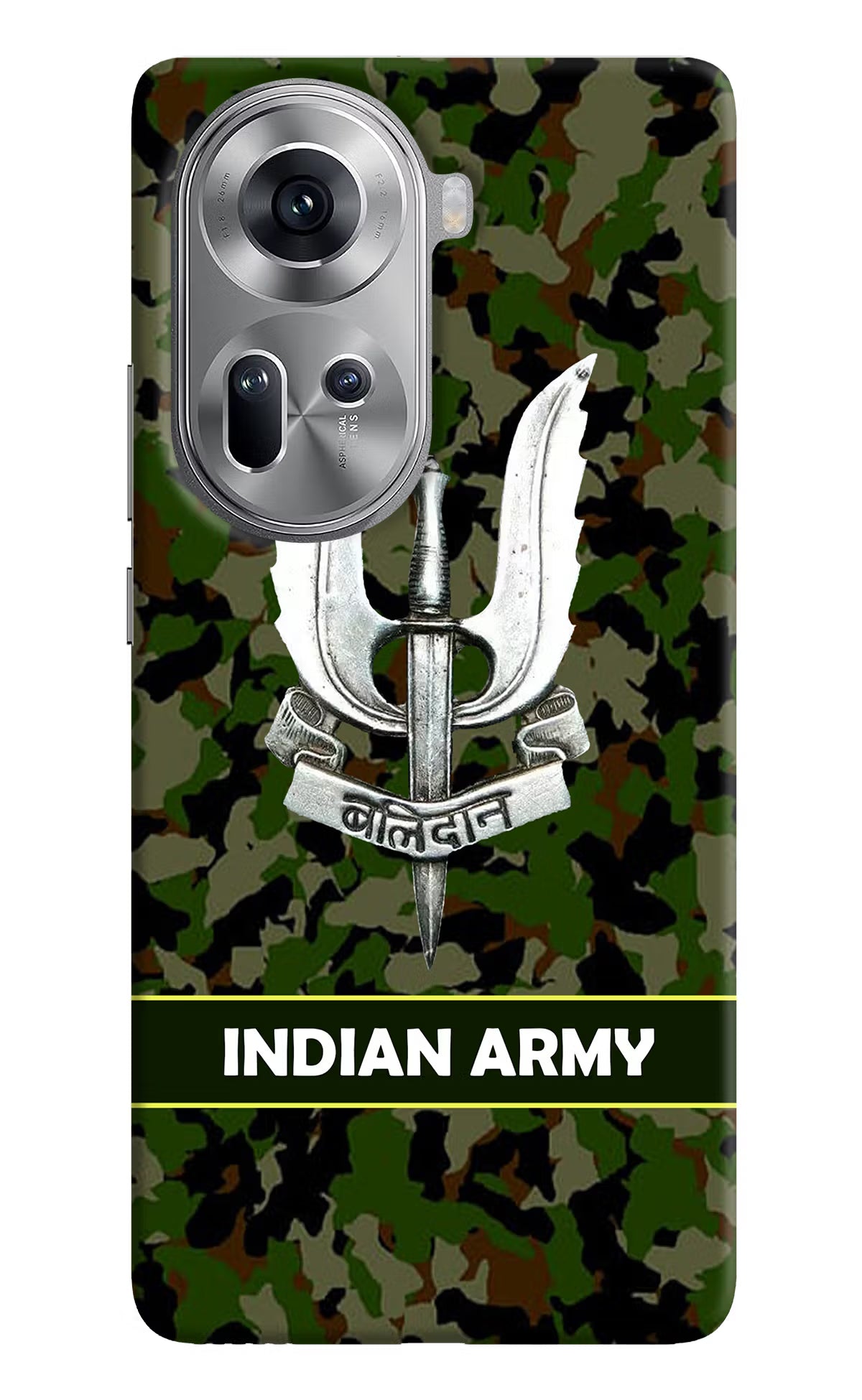 Balidan Indian Logo Oppo Reno11 Hard Case Back Cover by Casekaro