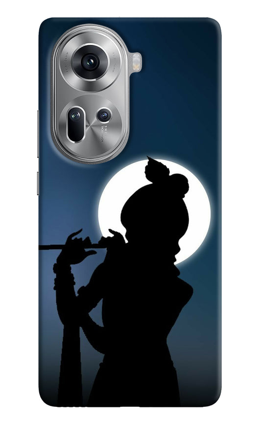 Shri Krishna Silhouette Oppo Reno11 Back Cover