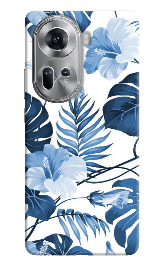 Fabric Art Oppo Reno11 Hard Case Back Cover by Casekaro