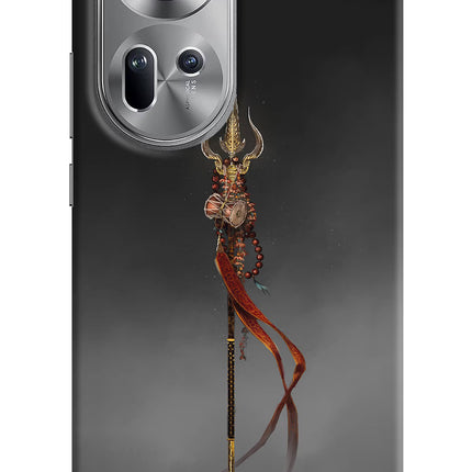 Shiv Trishul Oppo Reno11 Hard Case Back Cover by Casekaro