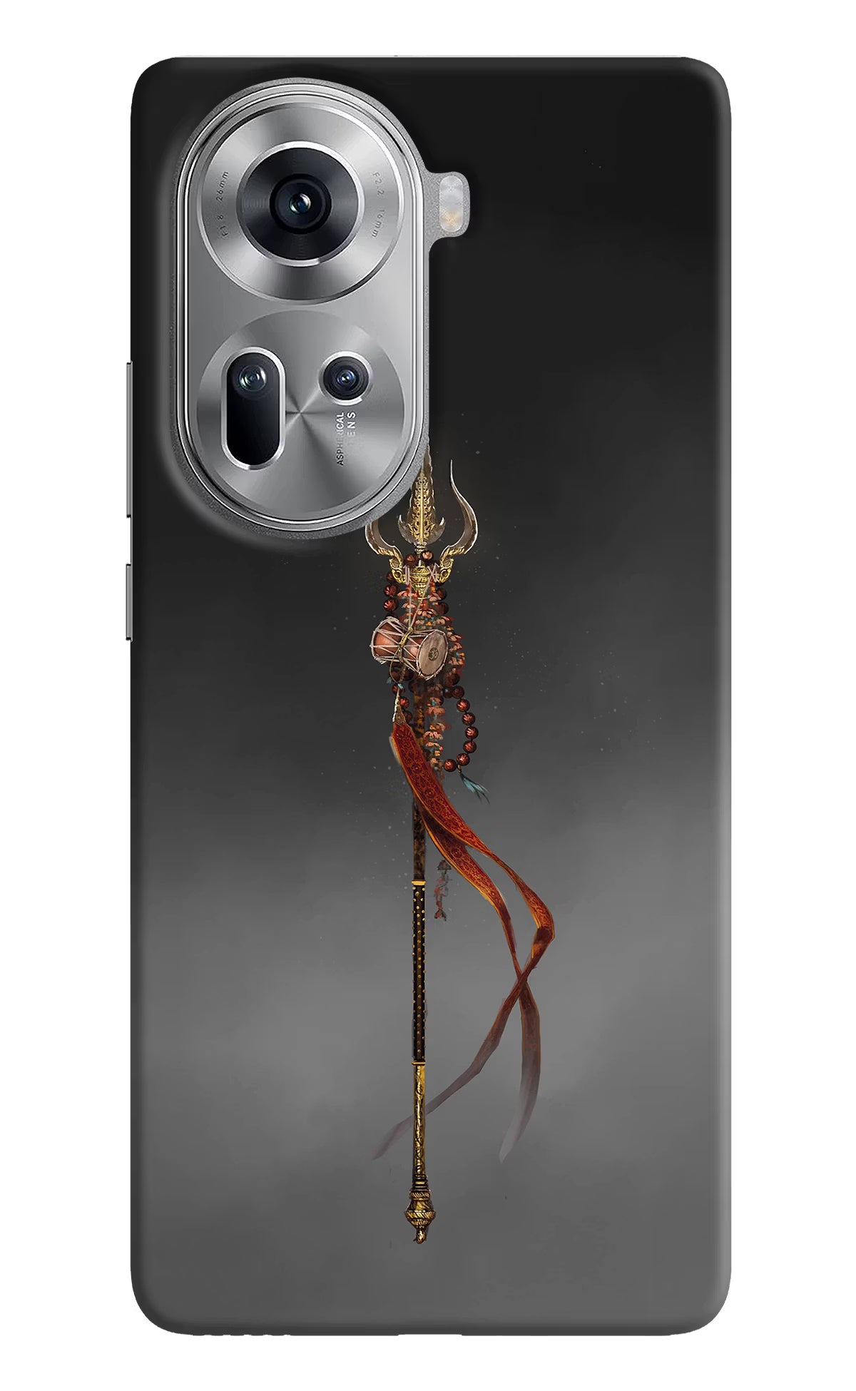 Shiv Trishul Oppo Reno11 Hard Case Back Cover by Casekaro