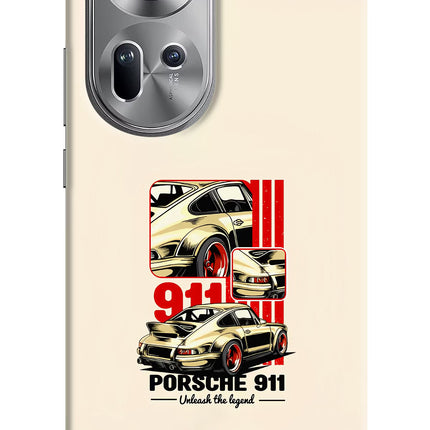 Classic Porsche 911 Oppo Reno11 Hard Case Back Cover by Casekaro
