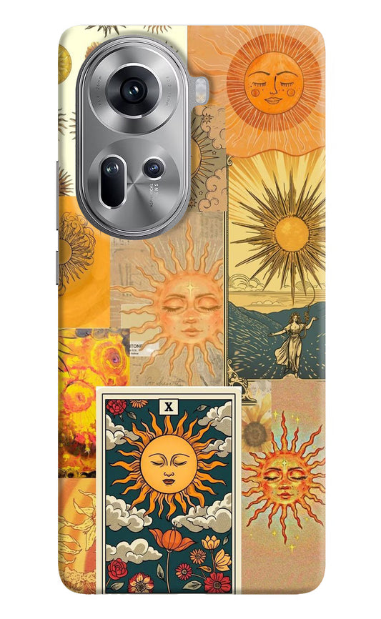 Sun Oppo Reno11 Hard Case Back Cover by Casekaro